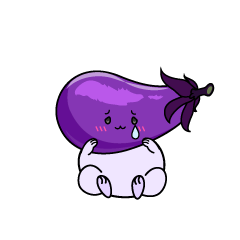 悲しい小ちゃなナス