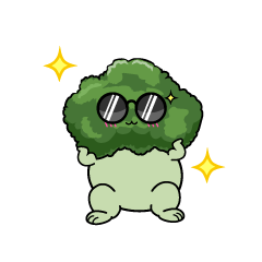 かっこいい小ちゃなブロッコリー