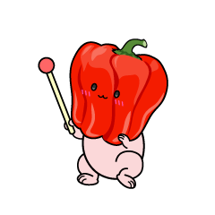 説明する小ちゃなパプリカ