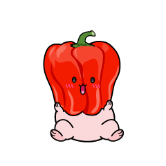 驚く小ちゃなパプリカ