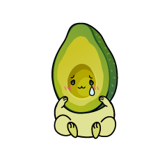 悲しい小ちゃなアボカド