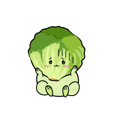 絶望する小ちゃなレタス