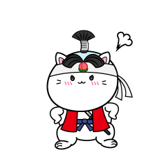 怒る小ちゃな猫の桃太郎