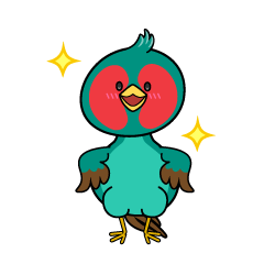 自信満々な小ちゃなキジ