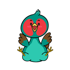 驚く小ちゃなキジ