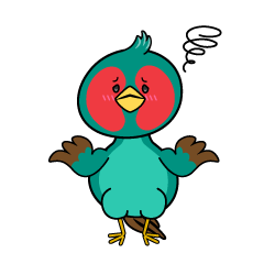 困る小ちゃなキジ