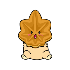 驚く小ちゃなもみじ饅頭