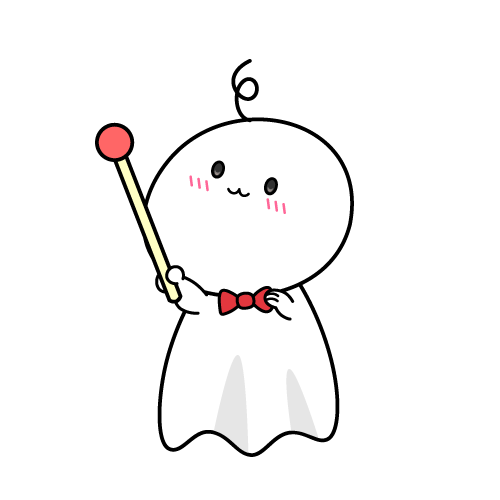 説明する小ちゃなてるてる坊主