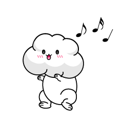 踊る小ちゃな雲