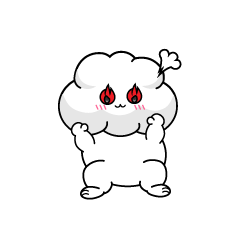 熱意のある小ちゃな雲