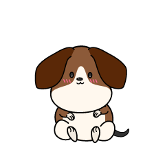 小ちゃなビーグル犬