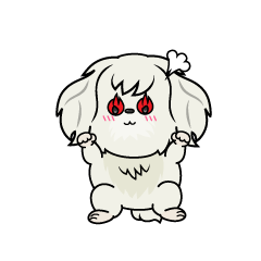 熱意のある小ちゃな白いマルチーズ