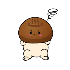 困る小ちゃな温泉まんじゅう