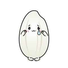悲しい小ちゃな米粒