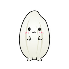 小ちゃな米粒