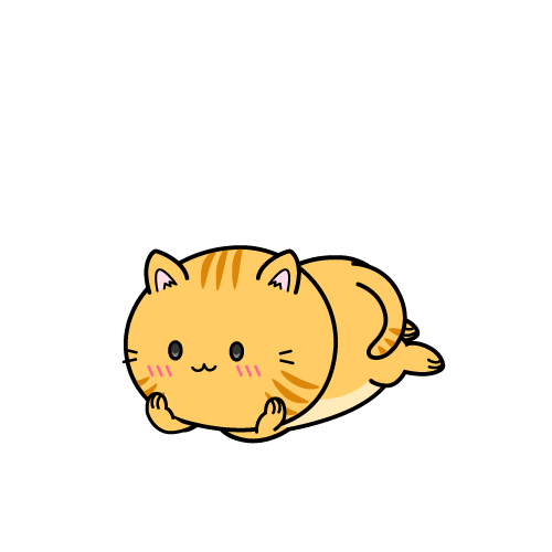 じっと見る小ちゃな茶トラ猫
