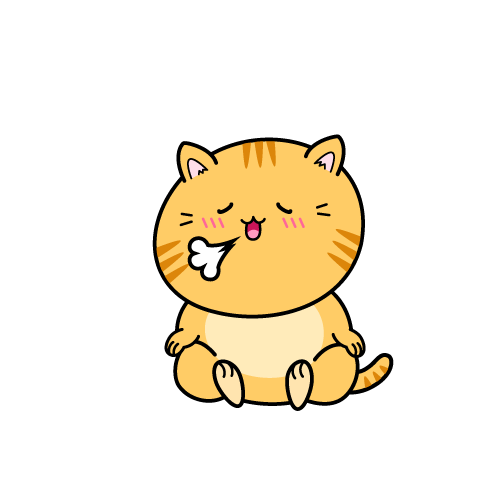 リラックスする小ちゃな茶トラ猫