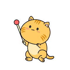 説明する小ちゃな茶トラ猫