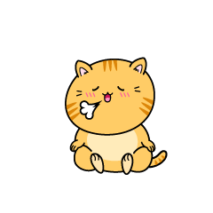 リラックスする小ちゃな茶トラ猫