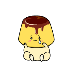 悲しい小ちゃなプリン