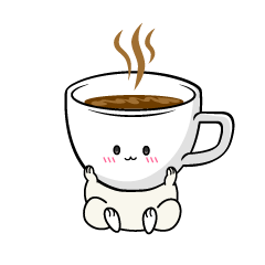 小ちゃなカップコーヒー