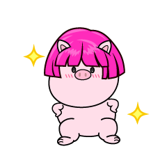 自信満々な小ちゃなブタダンサー（Risa）