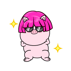 かっこいい小ちゃなブタダンサー（Risa）