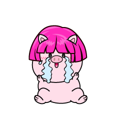 大泣きする小ちゃなブタダンサー（Risa）