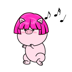 踊る小ちゃなブタダンサー（Risa）