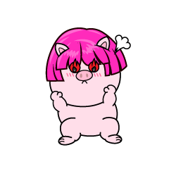 熱意のある小ちゃなブタダンサー（Risa）