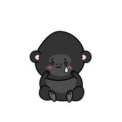 悲しい小ちゃなゴリラ