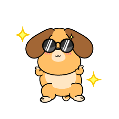 かっこいい小ちゃな垂れ耳の犬