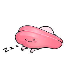 眠る小ちゃなたらこ