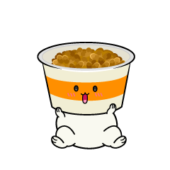 驚く小ちゃな納豆