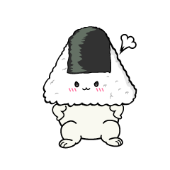 怒る小ちゃなおにぎり
