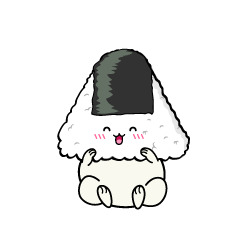 笑顔の小ちゃなおにぎり