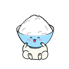 笑顔の小ちゃなご飯