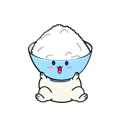 驚く小ちゃなご飯