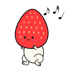 踊る小ちゃないちご大福