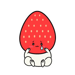 悲しい小ちゃないちご大福