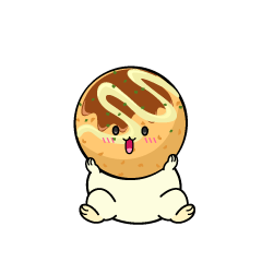 驚く小ちゃなたこ焼き