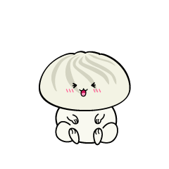 笑う小ちゃな肉まん