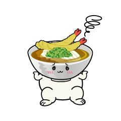 困る小ちゃな天ぷらうどん