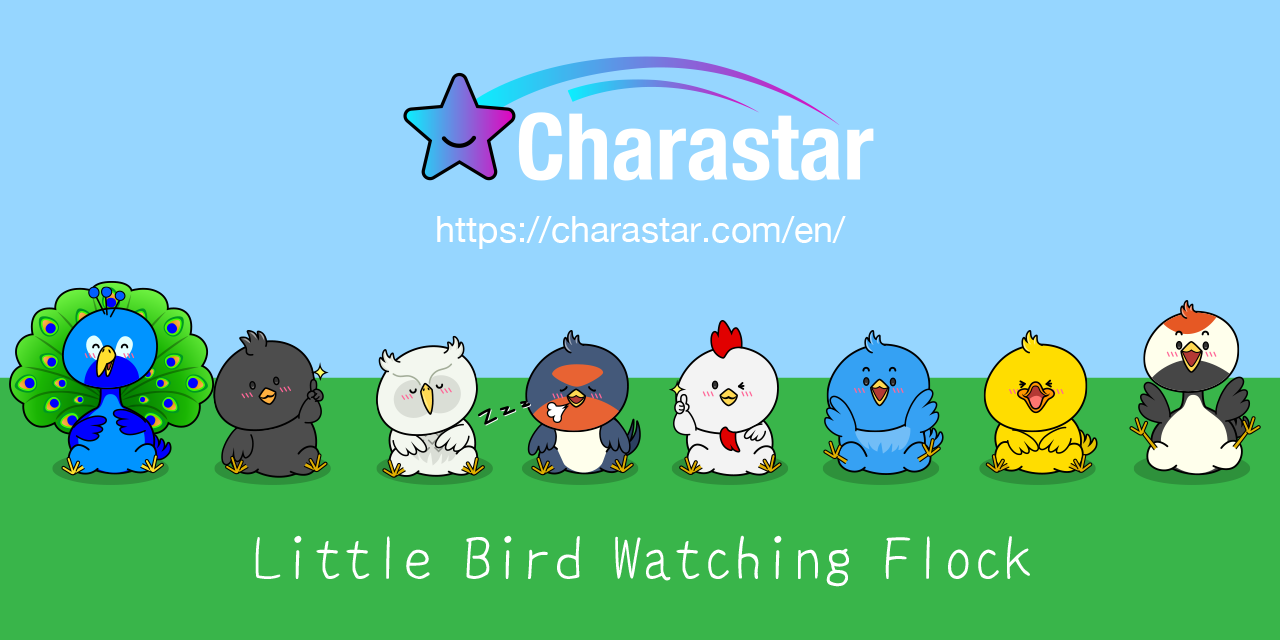 Little Bird Watching Flock