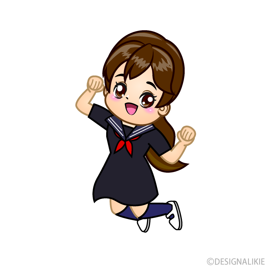 女子中学生（陽菜ちゃん）キャラクター