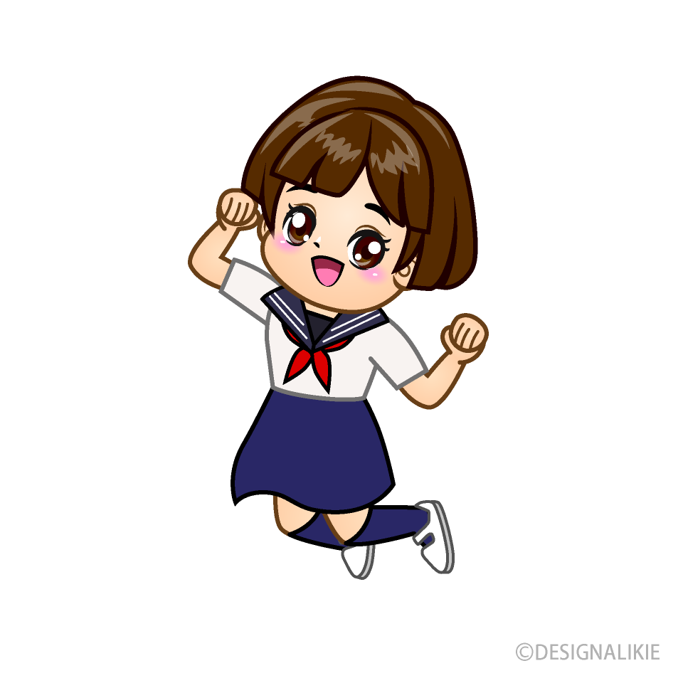 Japanese Schoolgirl Character